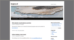 Desktop Screenshot of kuiprs.nl